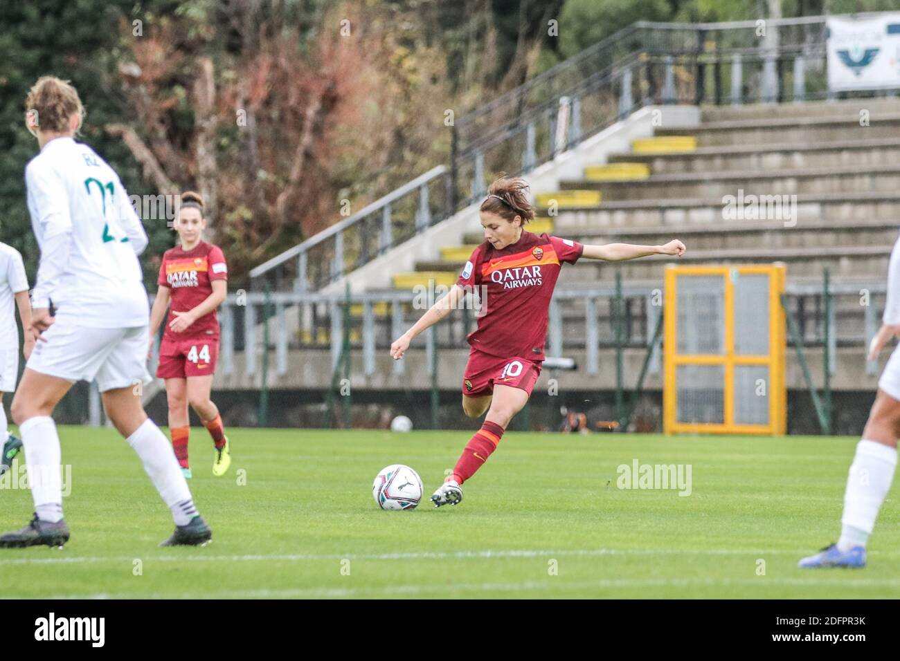 Rome, Italie. 6 décembre 2020. Rome, Italie, Tre Fontane Stadium, 06 décembre 2020, Manuela Giugliano COMME Roma pendant AS Roma vs Florentia San Gimignano - football italien série A Women Match Credit: Simona Scarano/LPS/ZUMA Wire/Alamy Live News Banque D'Images