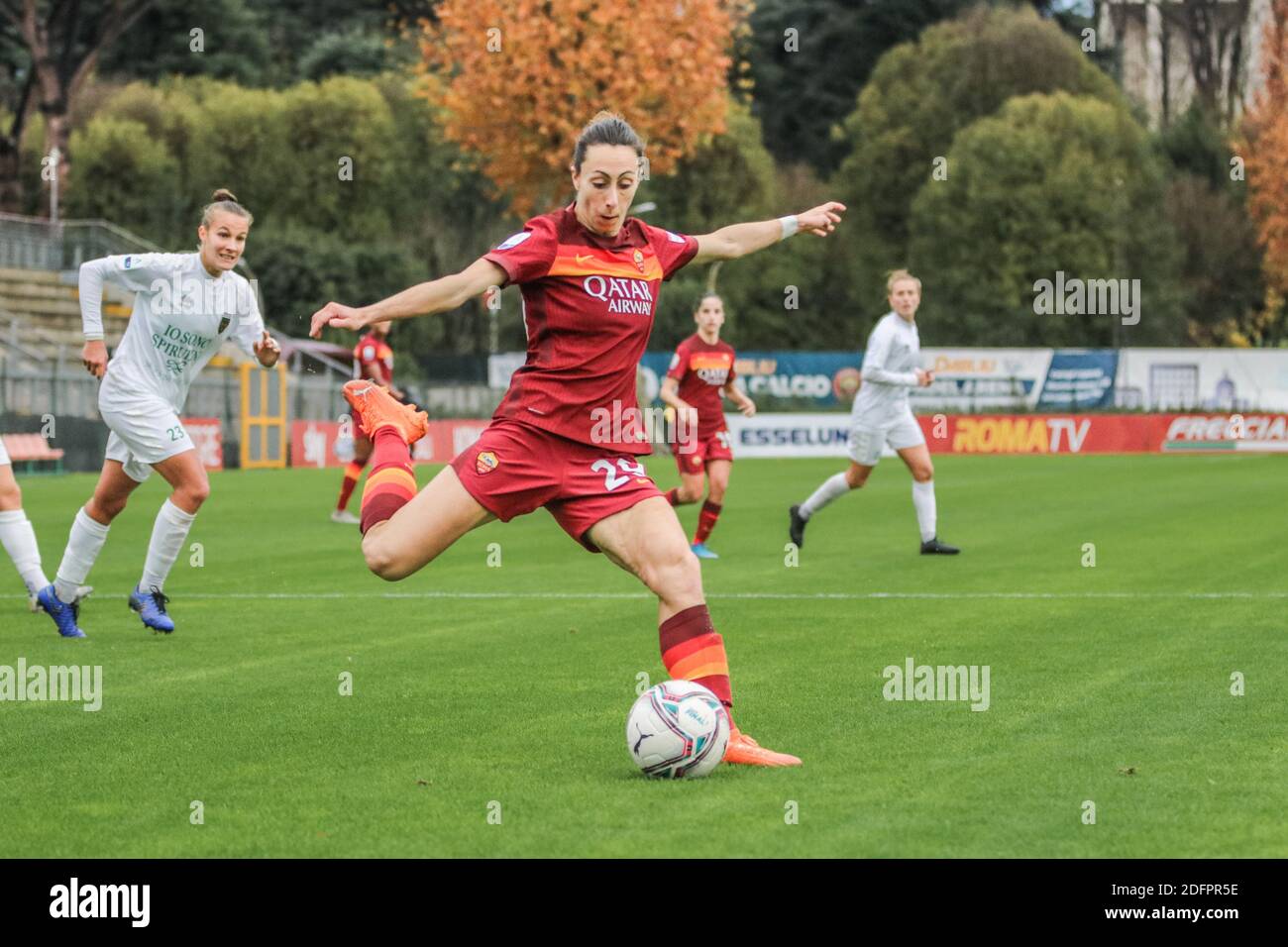 Rome, Italie. 6 décembre 2020. Rome, Italie, Tre Fontane Stadium, 06 décembre 2020, Paloma Lazaro COMME Roma pendant AS Roma vs Florentia San Gimignano - football italien série A Women Match Credit: Simona Scarano/LPS/ZUMA Wire/Alamy Live News Banque D'Images