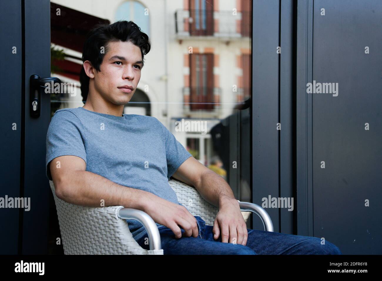 Sandor Funtek lors du 5ème Festival International du film de St Jean de Luz le 03 octobre 2018 à Saint Jean de Luz, France. Photo de Thibaud MORITZ ABACAPRESS.COM Banque D'Images