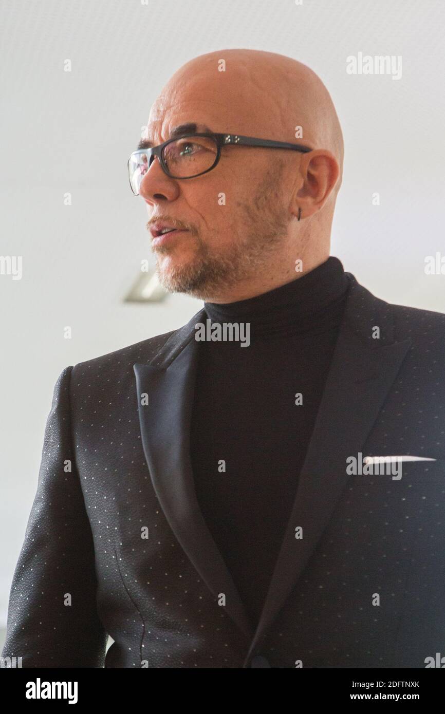 Pascal Obispo participe à la conférence de presse 'Téléthon 2018' le 8 novembre 2018 à Paris, France. Photo de Nasser Berzane/ABACAPRESS.COM Banque D'Images