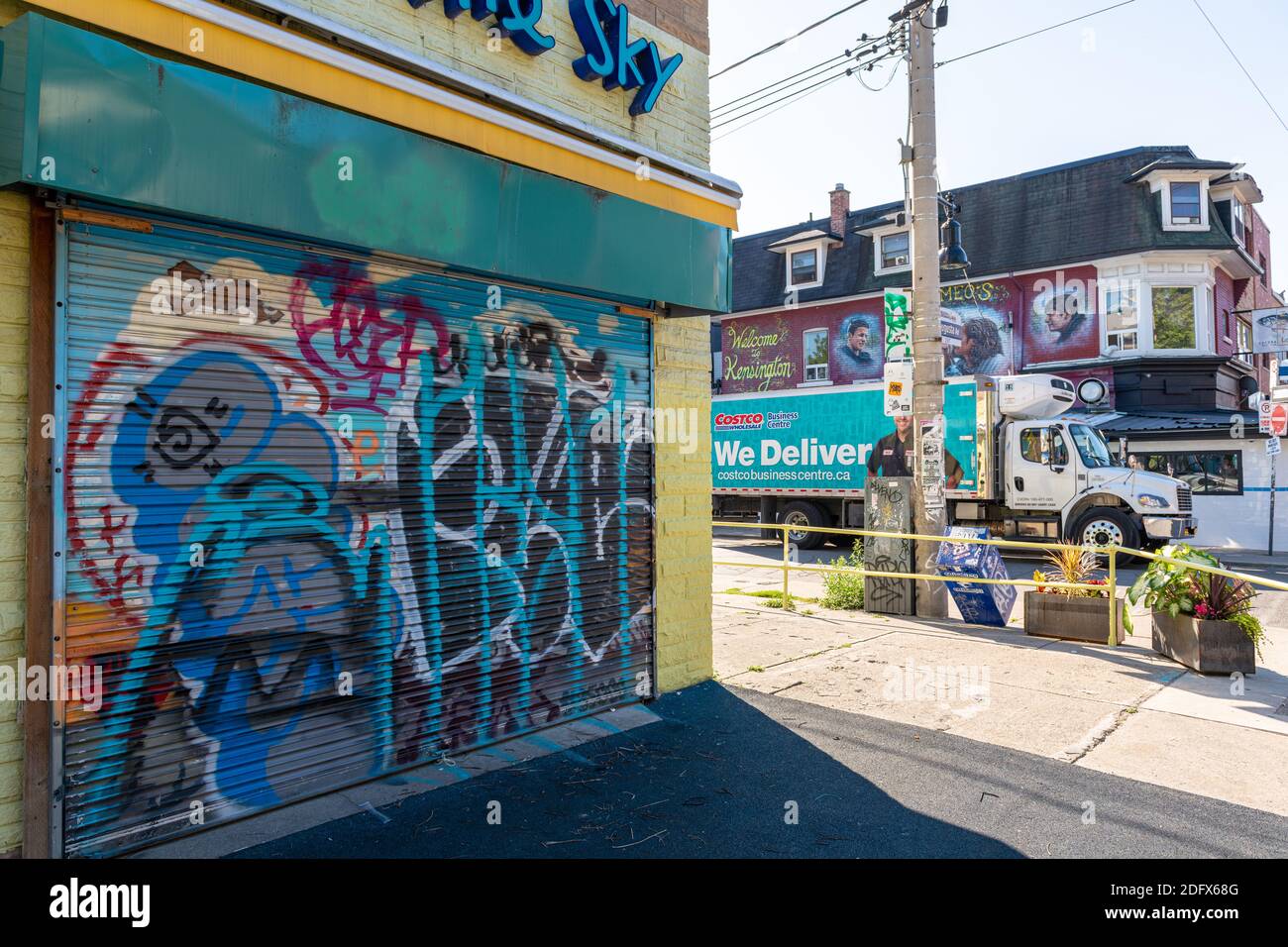 Marché de Kensington à Toronto, Canada Banque D'Images