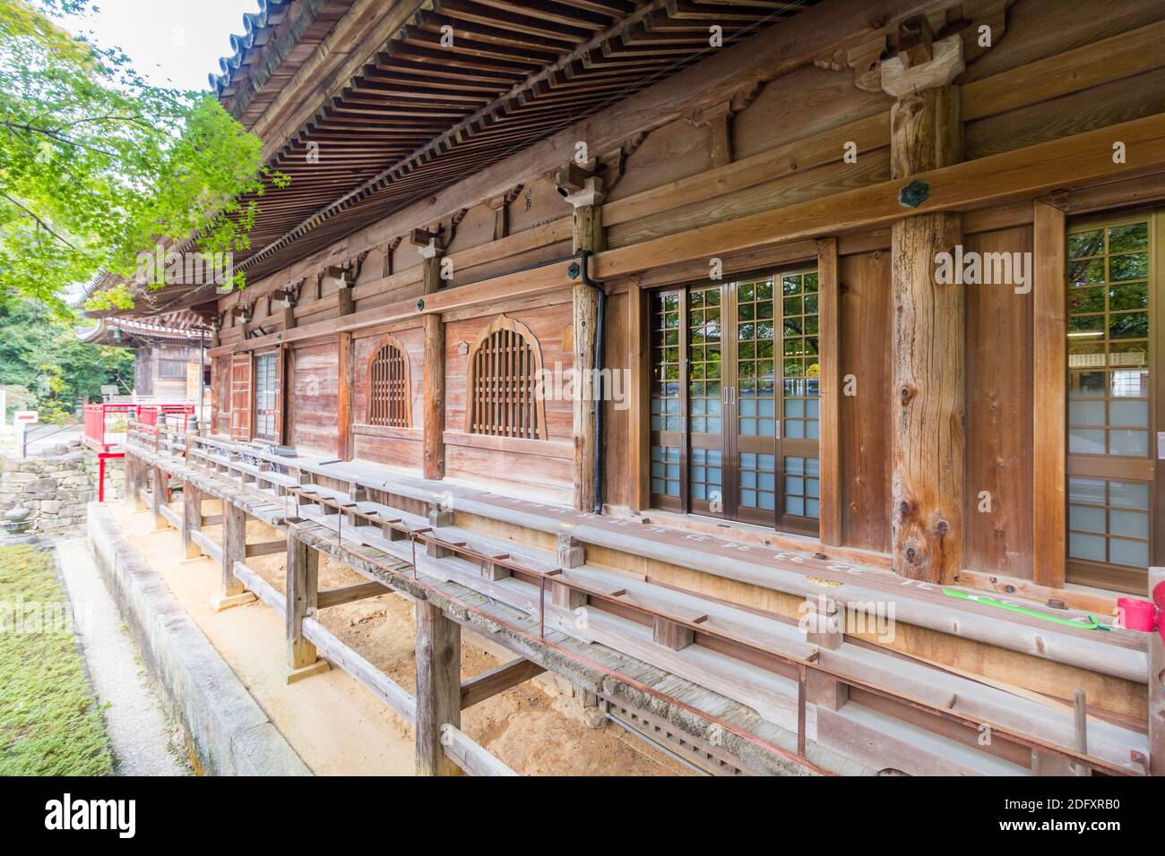 Au temple Shinpuku-ji, dans la préfecture d'Aichi, au Japon Banque D'Images