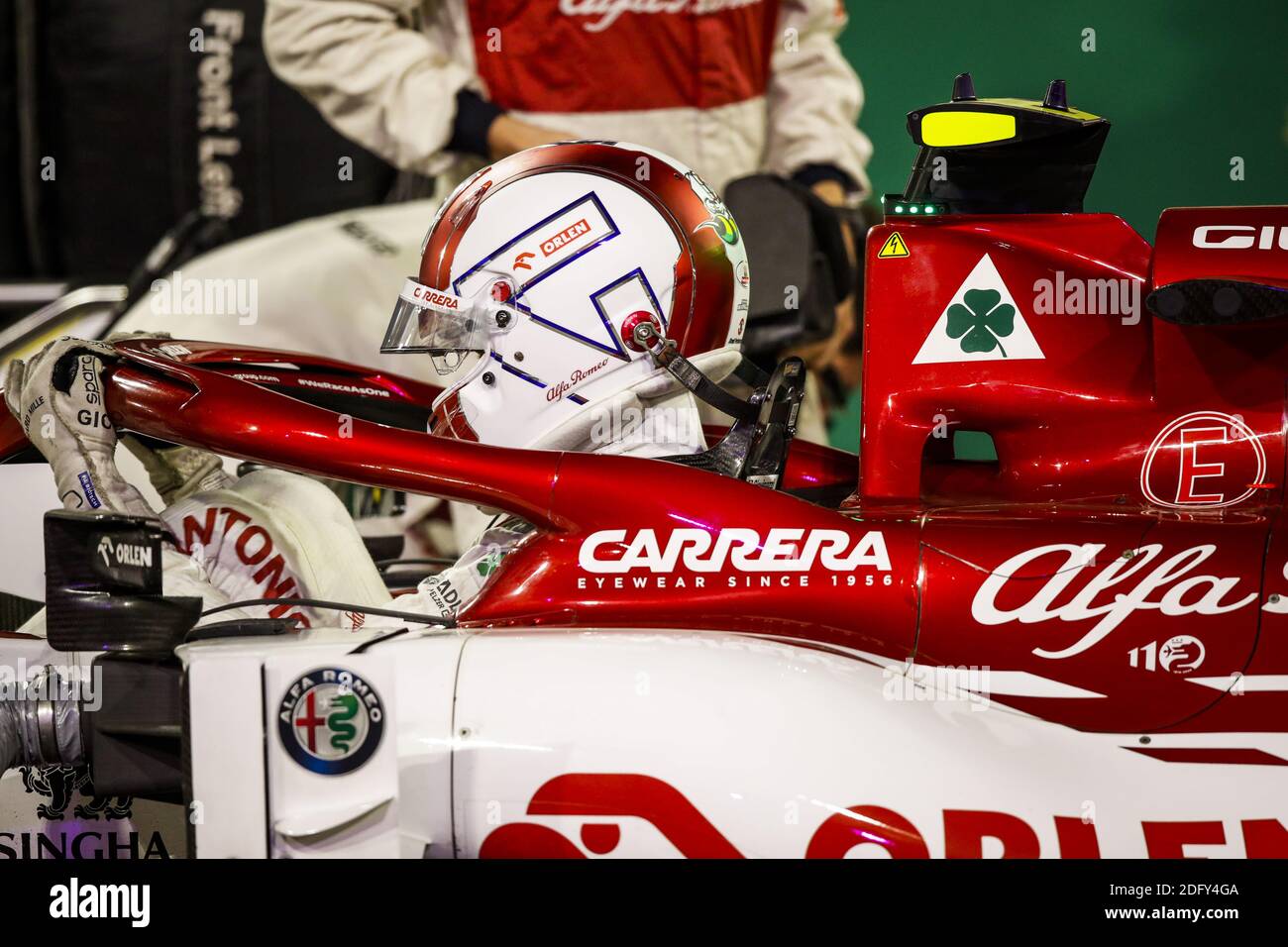 GIOVINAZZI Antonio (ita), Alfa Romeo Racing ORLEN C39, grille de départ du portrait pendant la Formule 1 Rolex Sakhir Grand Prix 202 / LM Banque D'Images