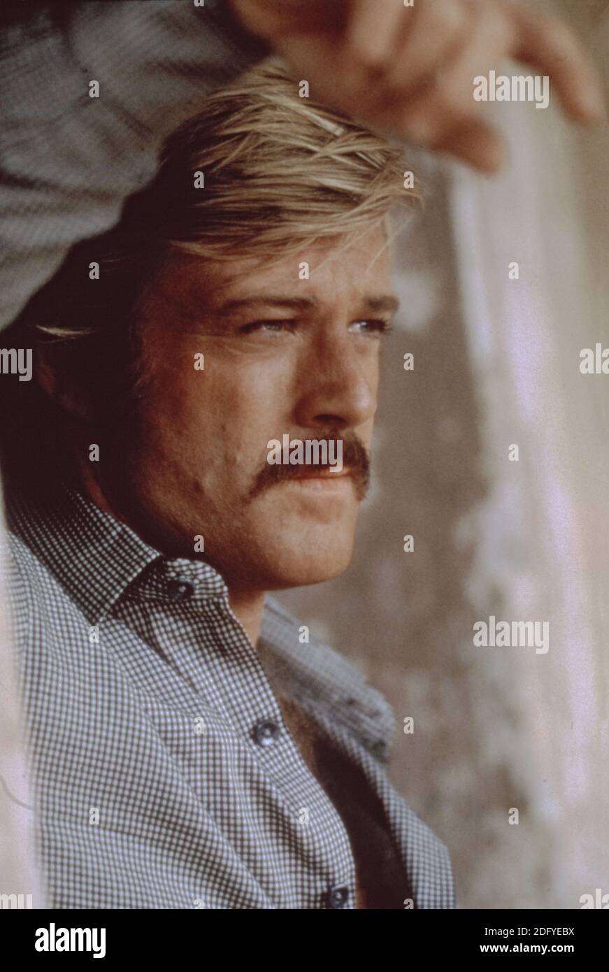 Butch Cassidy et la star du Sundance Kid Robert Redford en tant que hors-la-loi Harry Longabaugh, le « Sundance Kid » Banque D'Images