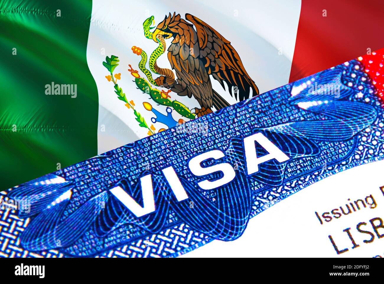 Visa mexico Banque de photographies et d'images à haute résolution - Alamy