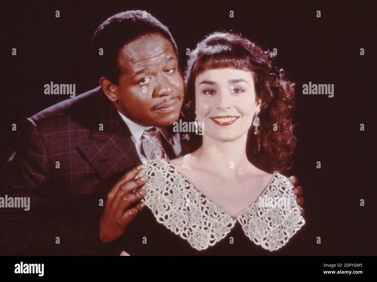 Forêt Whitaker (l) avec Diane Venora dans 'Bird' Banque D'Images