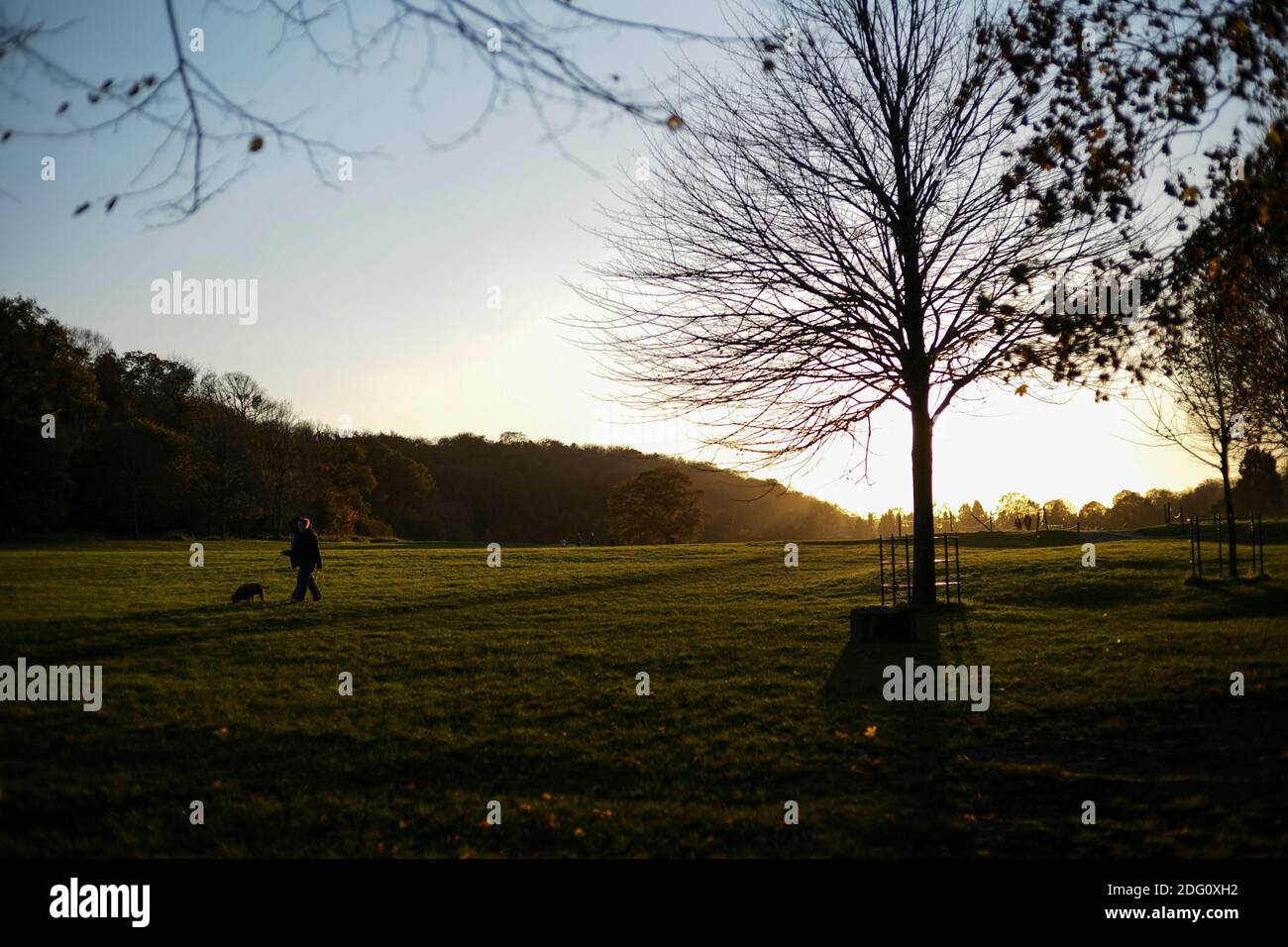 Il y a beaucoup d'endroits dans et autour de Bristol à Promenez-vous cet hiver au château de Blaise Banque D'Images