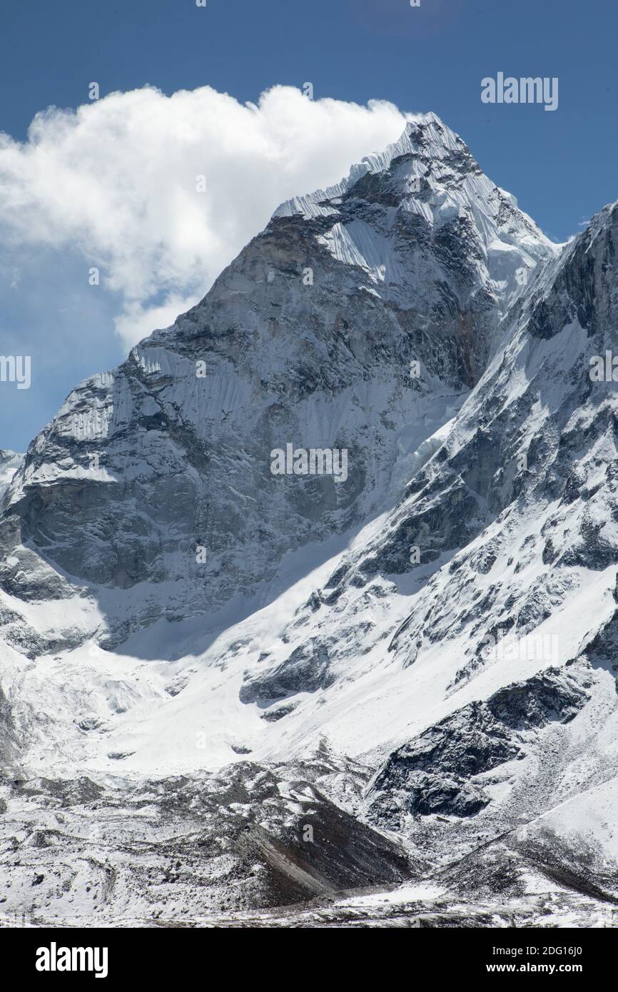 AMA Dabla Sagamatha Parc national de l'Himalaya Banque D'Images