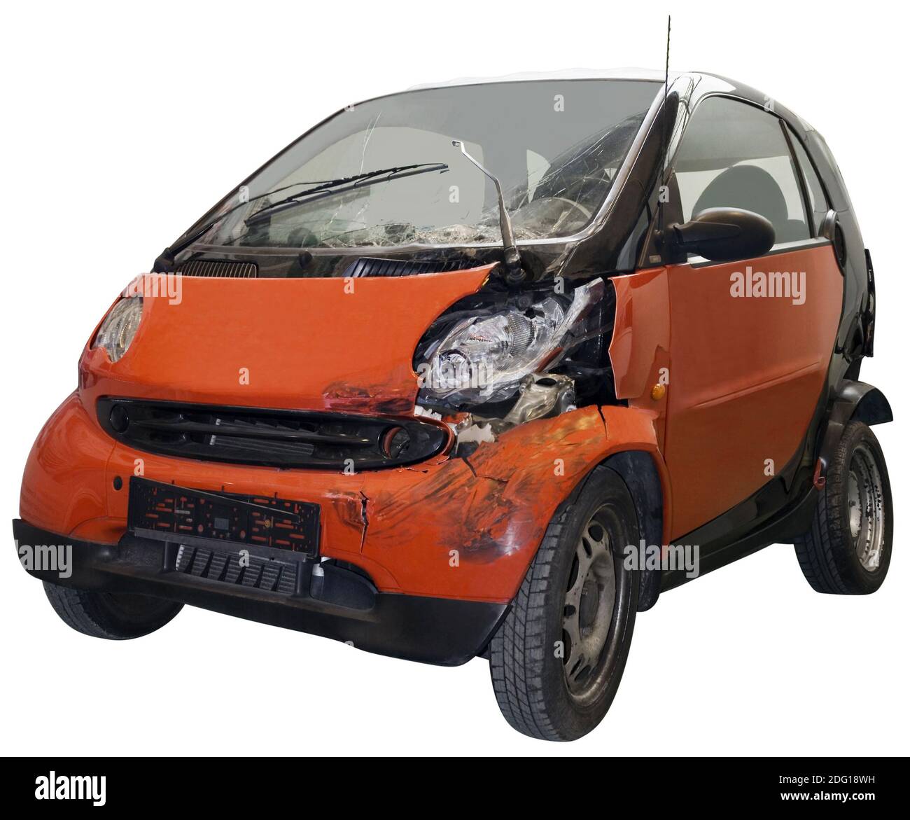 Voiture cassée Banque D'Images