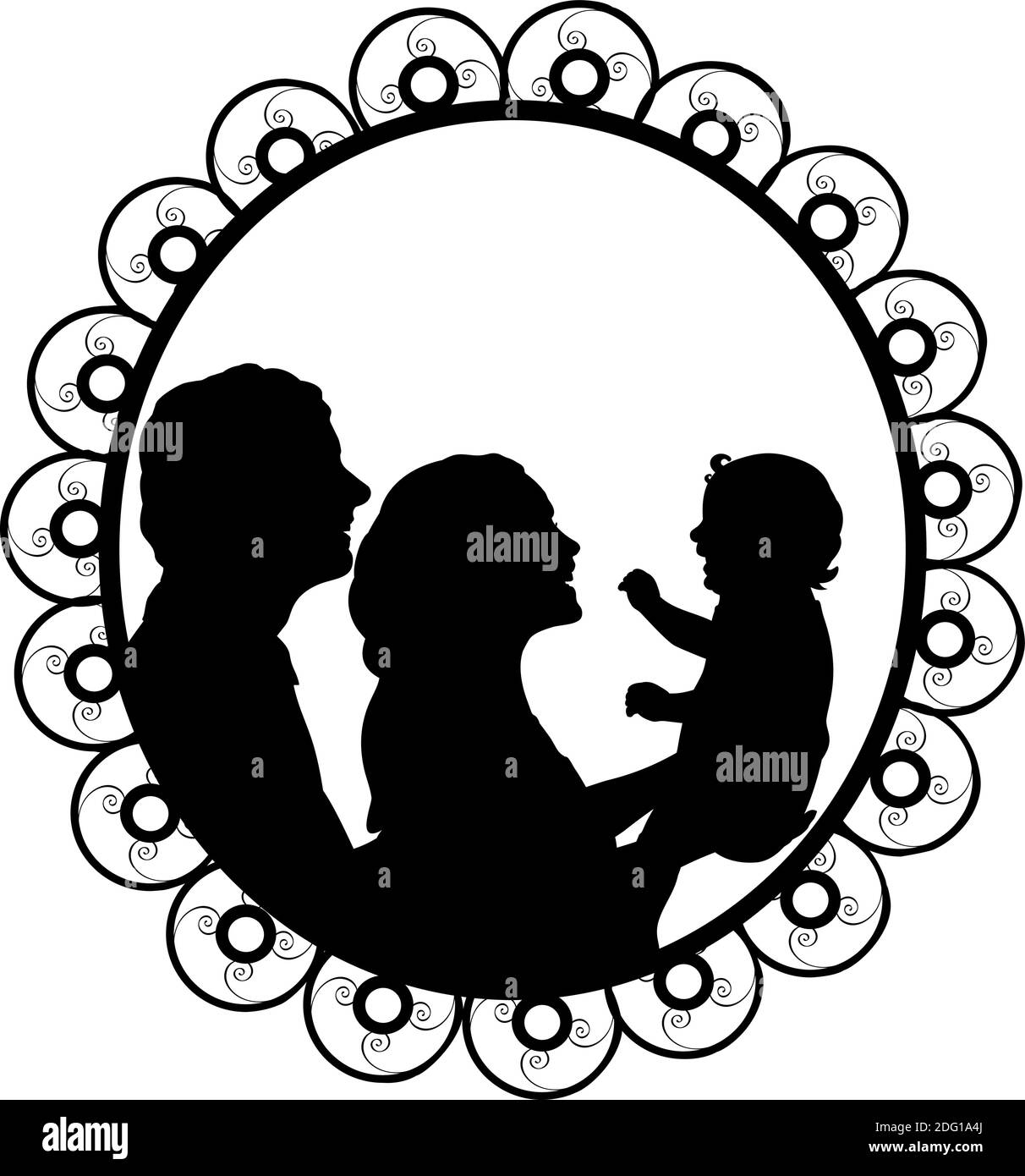 Silhouette Dans Le Cadre Pere Et Mere Tenant Bebe Icone De Symbole D Illustration Image Vectorielle Stock Alamy Silhouette Dans Le Cadre Pere Et Mere Tenant Bebe Icone De Symbole D Illustration Image Vectorielle Stock Alamy