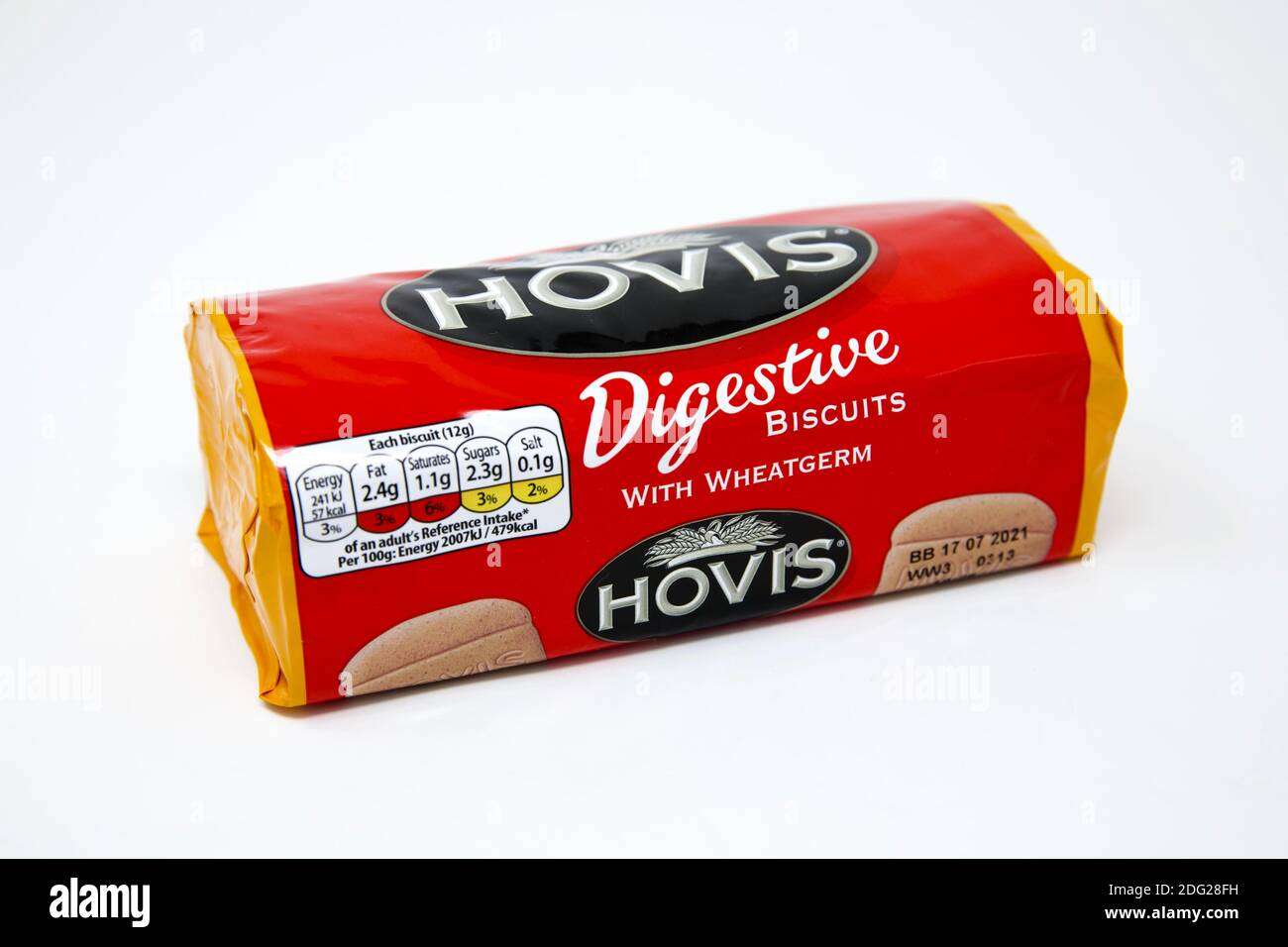 Biscuits digestifs Jacobs Hovis Banque D'Images