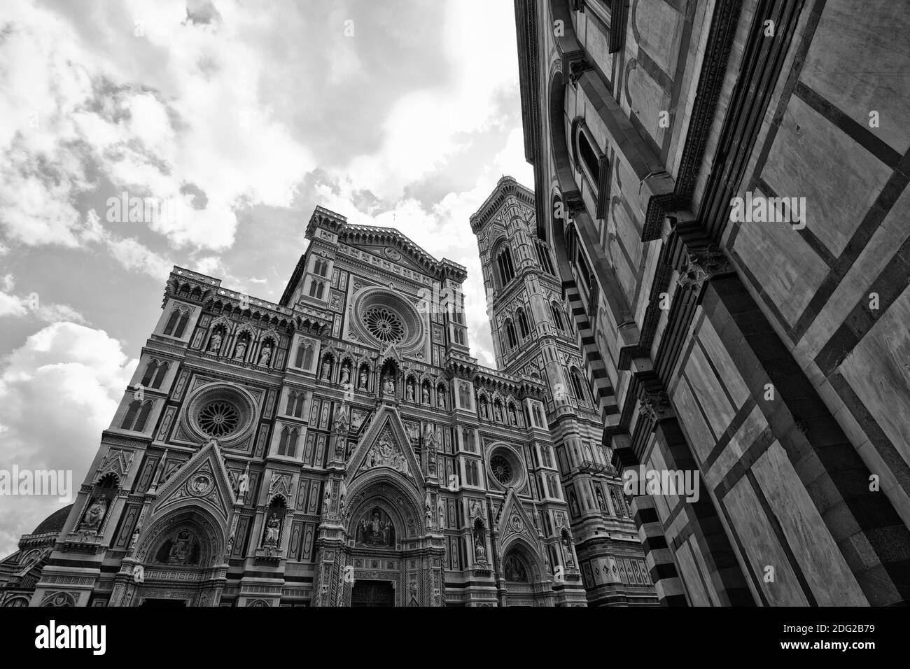 Piazza del Duomo, Florence Banque D'Images