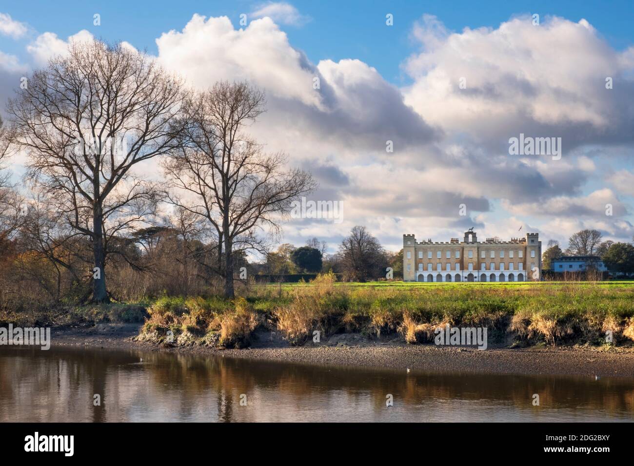 Londres, Isleworth, Syon House & Syon Park, domicile des Dukes de Northumberland, par Robert Adam & Capability Brown, site d'intérêt scientifique spécial Banque D'Images