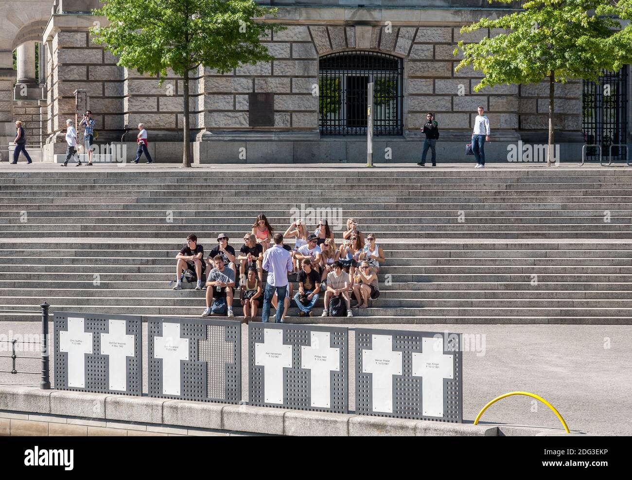 Tourisme à Berlin Banque D'Images