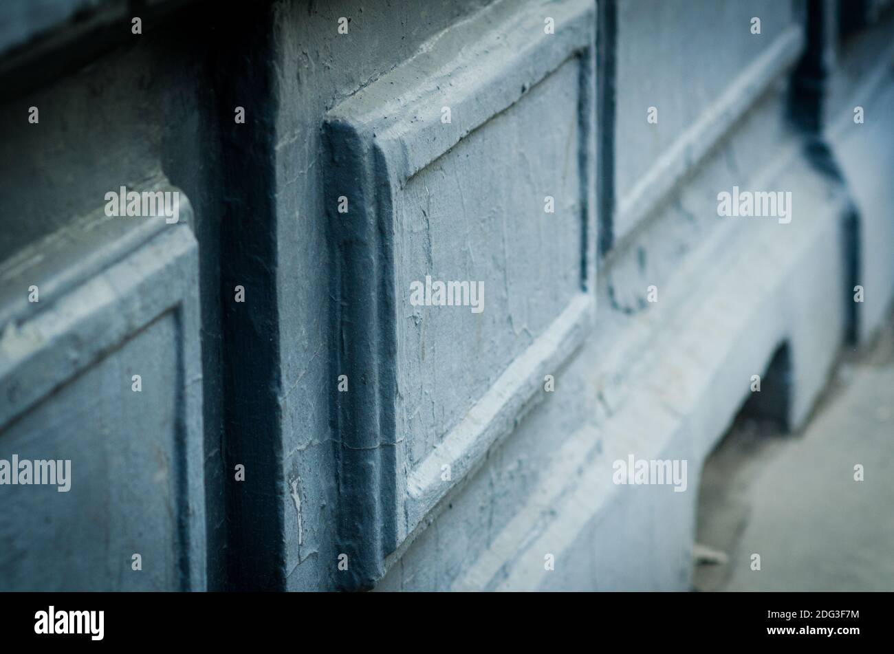 Fragment d'un bâtiment de la vieille ville de près Banque D'Images