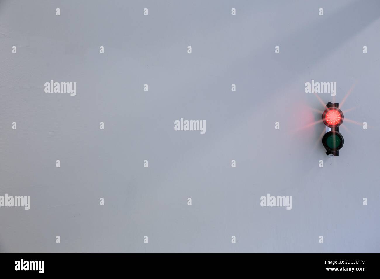 Lumière rouge Banque D'Images