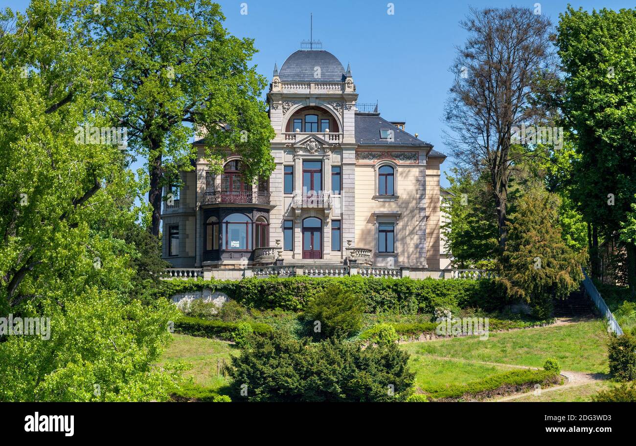 Villa historique Banque D'Images