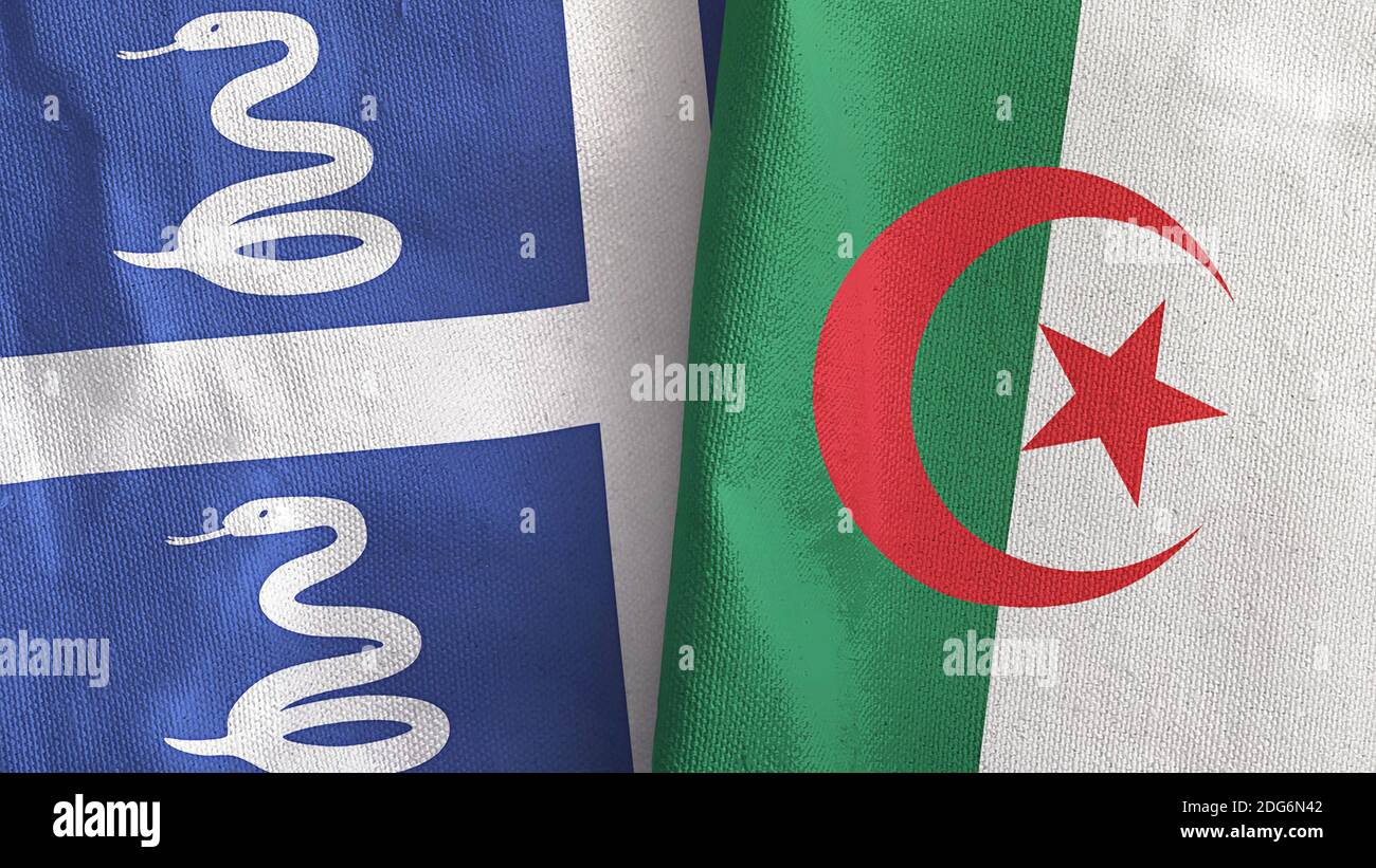 Achat drapeau Algérie / algérien à monter sur mât - DOUBLET