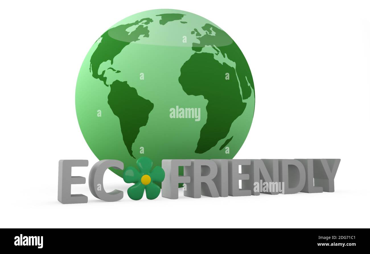 Eco Friendly Concept. Banque D'Images