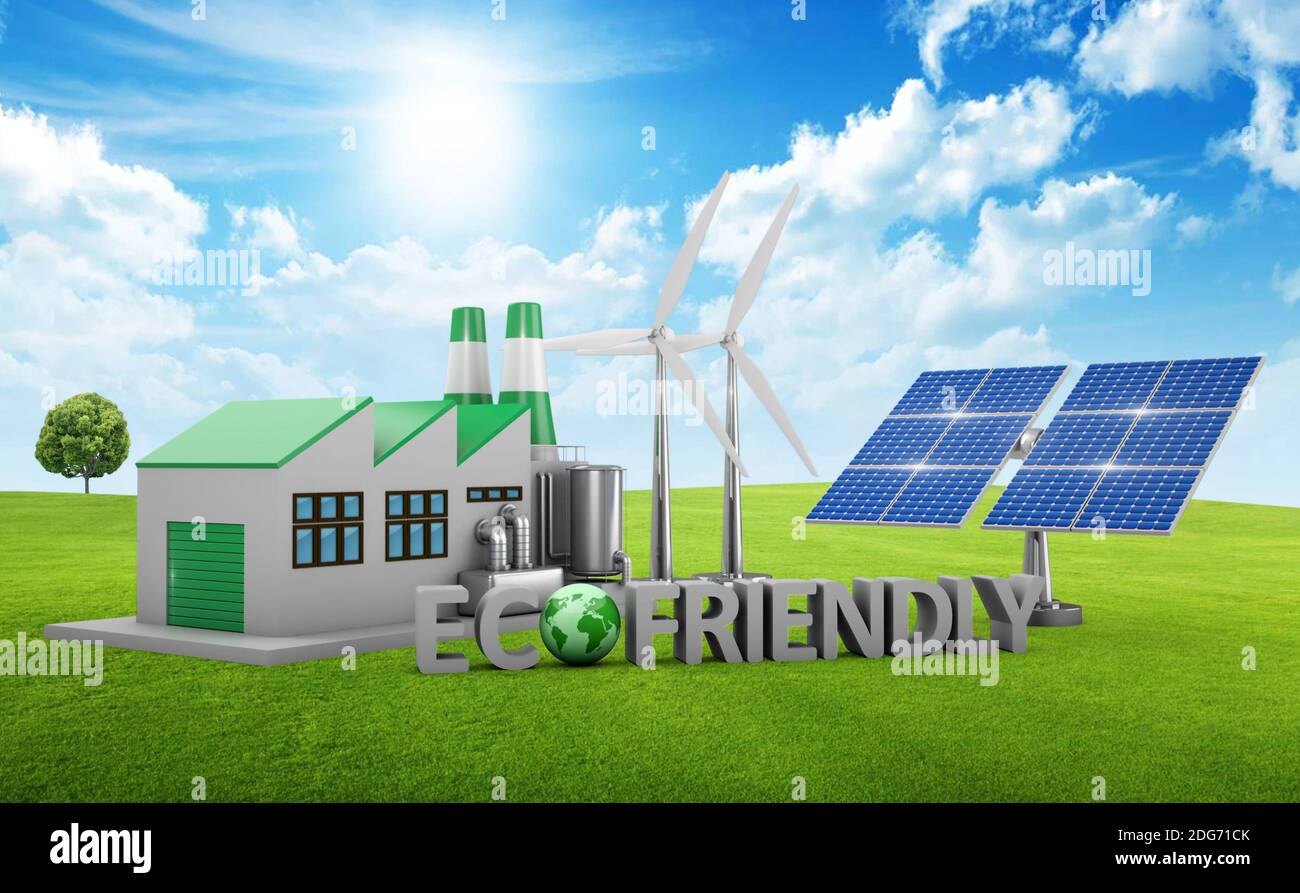Eco-friendly concept. Banque D'Images