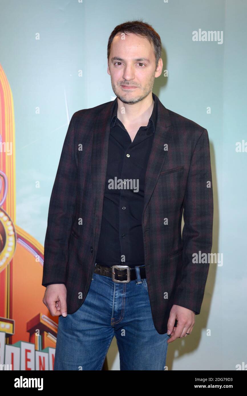 Fabrizio Rongione aide au photocall du 7e Festival 2 Valenciennes documentaires a Valenciennes, France le 14 mars 2017. Photo d'Aurore Marechal/ABACAPRESS.COM Banque D'Images