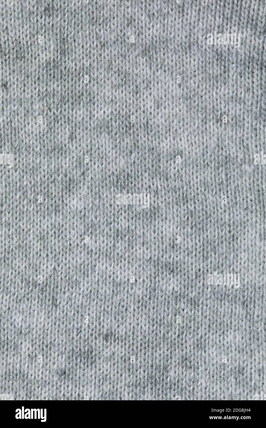 fond gris clair de texture de mélange ou de tissu chiné. Banque D'Images