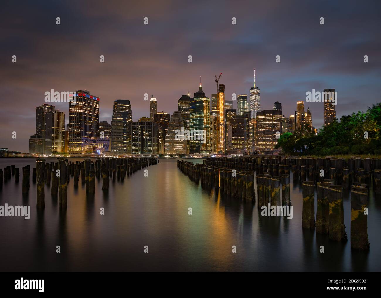 New york skyline de manhattan Banque de photographies et d’images à ...
