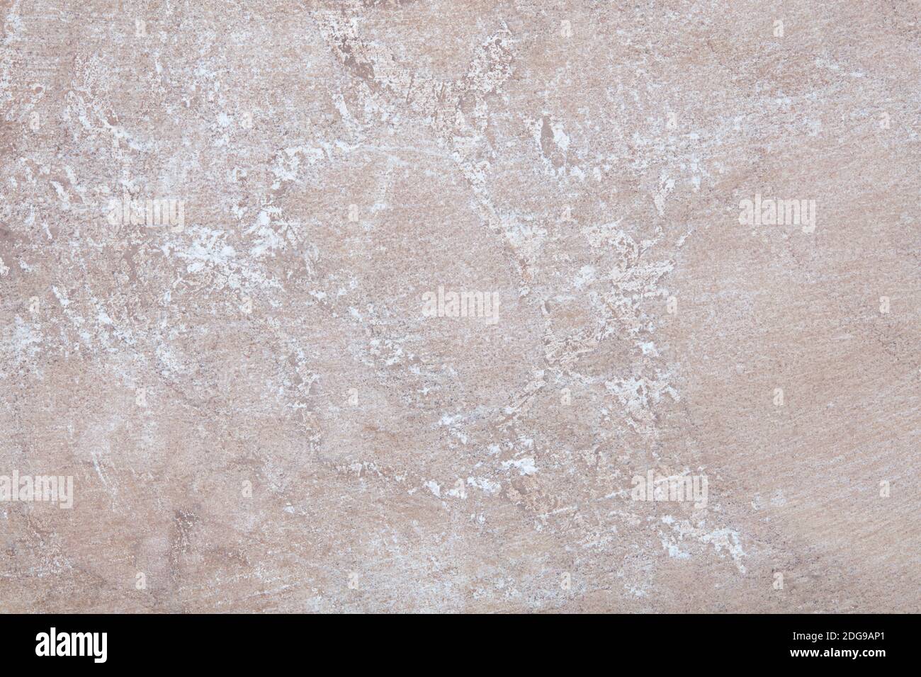 Fond de texture de pierre brun clair avec poussière blanche Banque D'Images