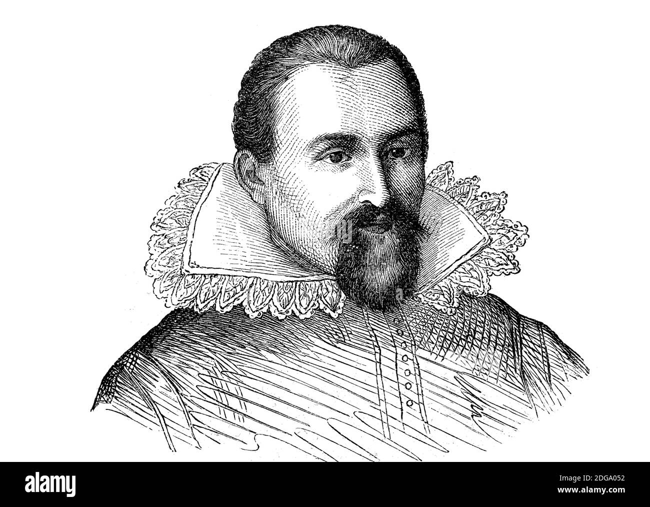 Ein deutscher mathematiker und astronom Banque de photographies et d’images à haute résolution