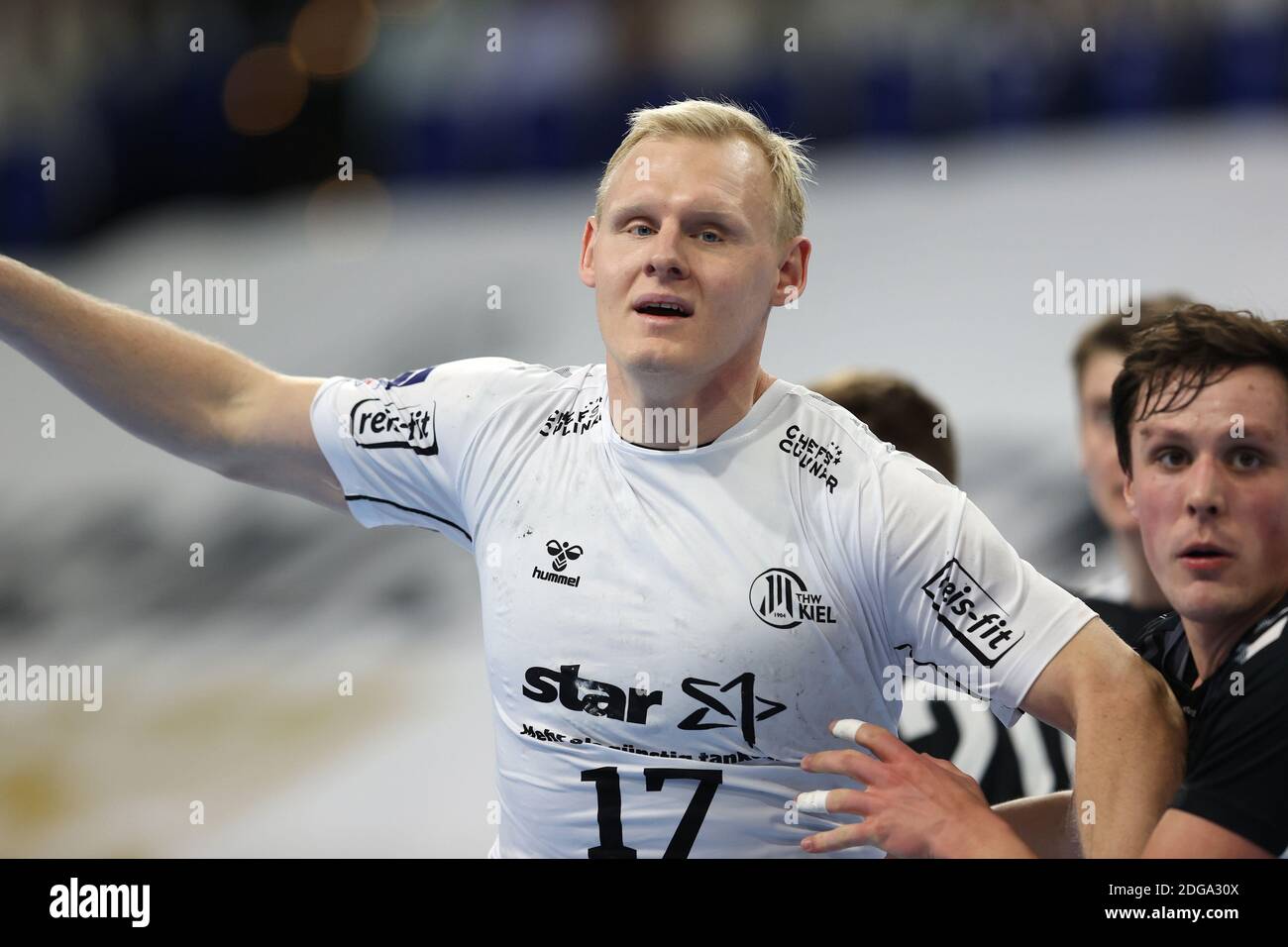 FIROO: 05.12.2020 Fuvuball: Football: Handball 1ère saison Bundesliga 2020/21 THW Kiel - Eulen Ludwigshafen Patrick Wiencek, THW, | utilisation dans le monde entier Banque D'Images