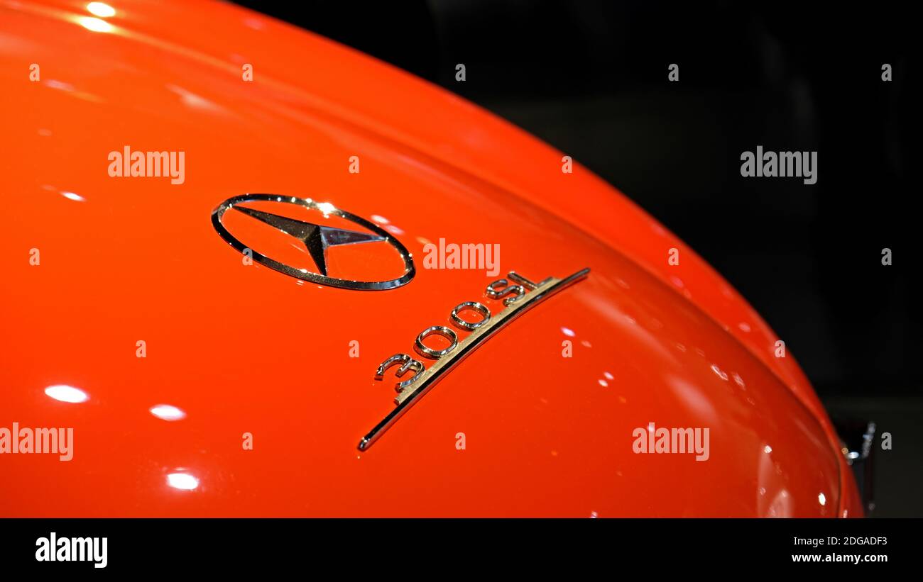 Mercedes-Benz W198 300 SL Roadster 1957 Banque D'Images