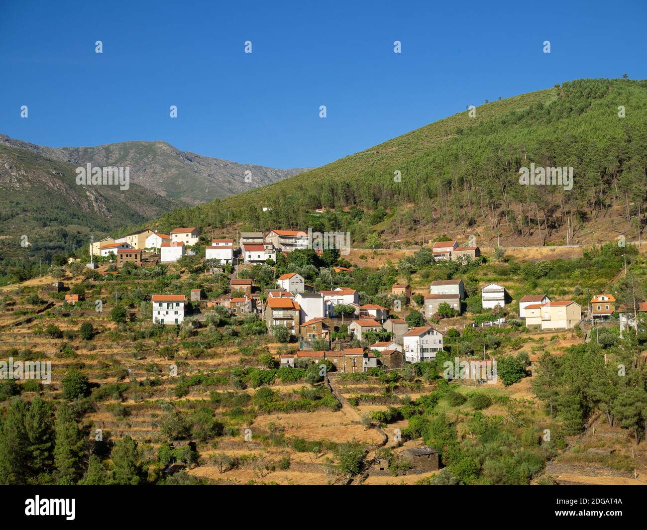 Alvoco da Serra hameau sur les pentes de Serra da Estrela, Portugal Photo  Stock - Alamy