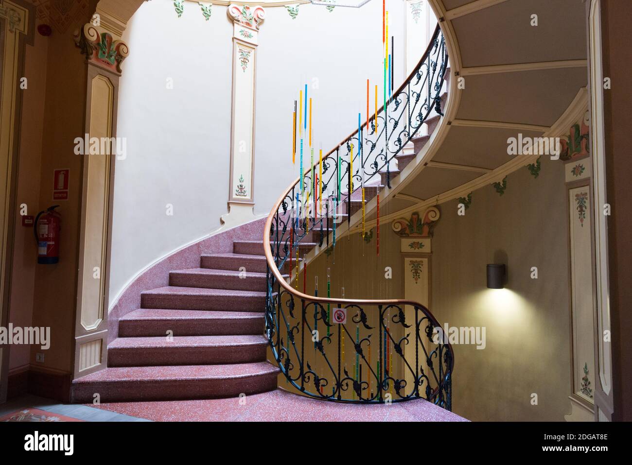 Musée d'art moderne CAN Prunera Museu Modernista à Soller, Majorque, Espagne Banque D'Images