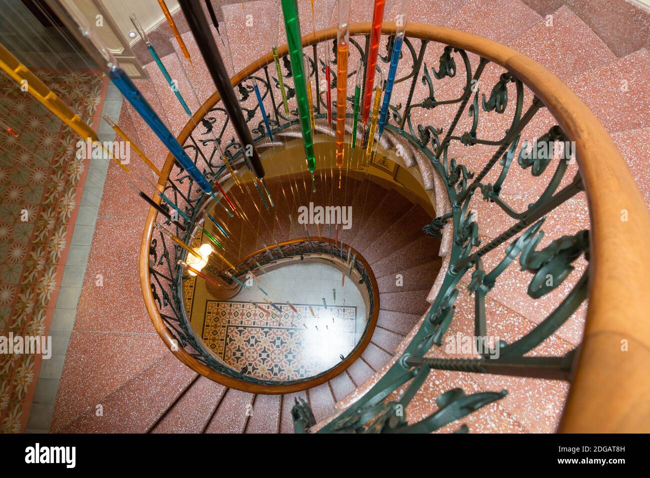 Musée d'art moderne CAN Prunera Museu Modernista à Soller, Majorque, Espagne Banque D'Images