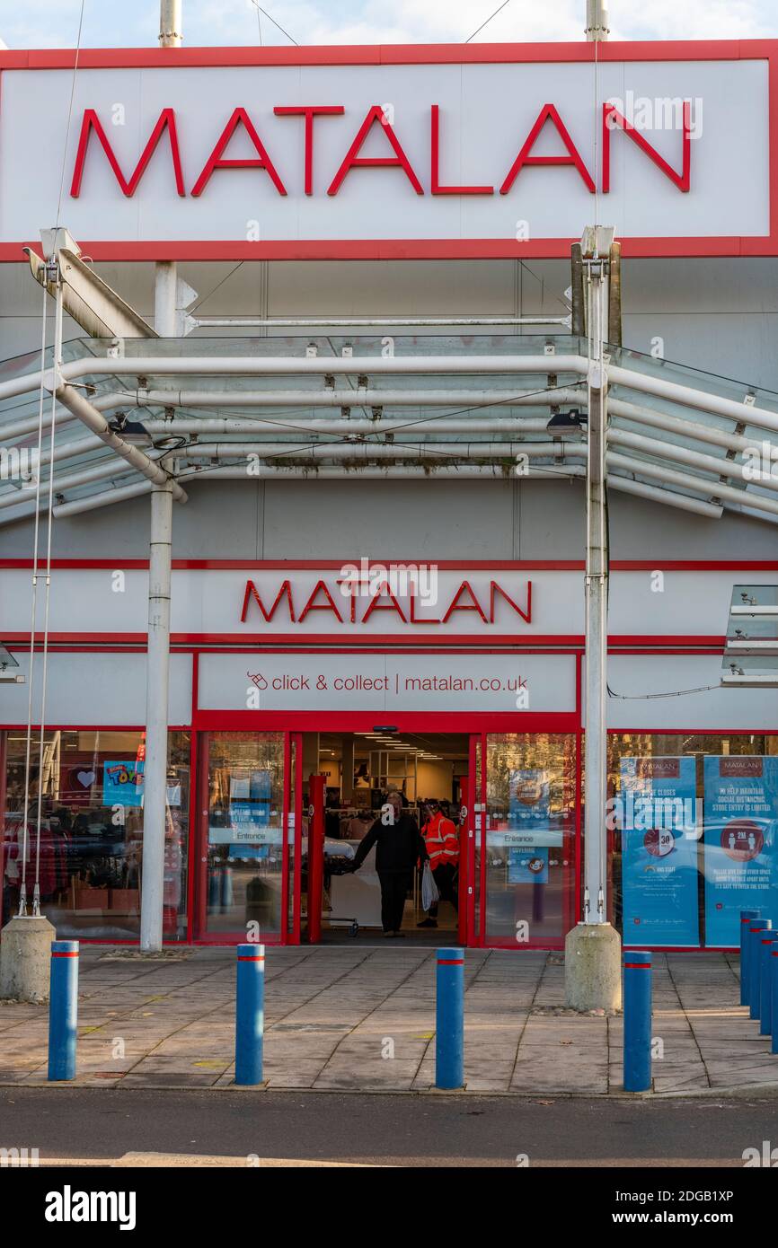 magasin matalan à southampton. Banque D'Images