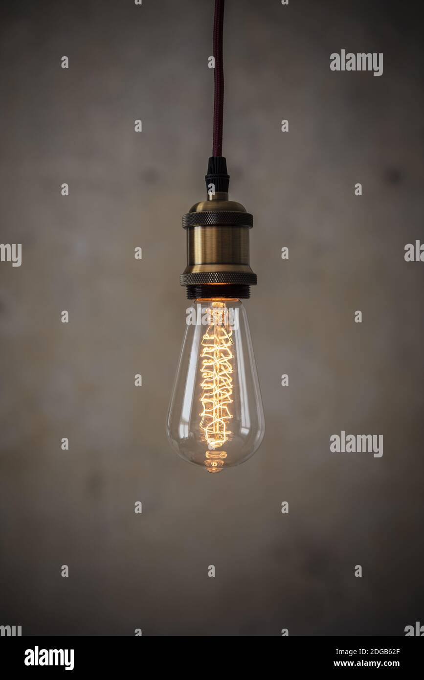 Edison ampoule électrique Banque de photographies et d’images à haute