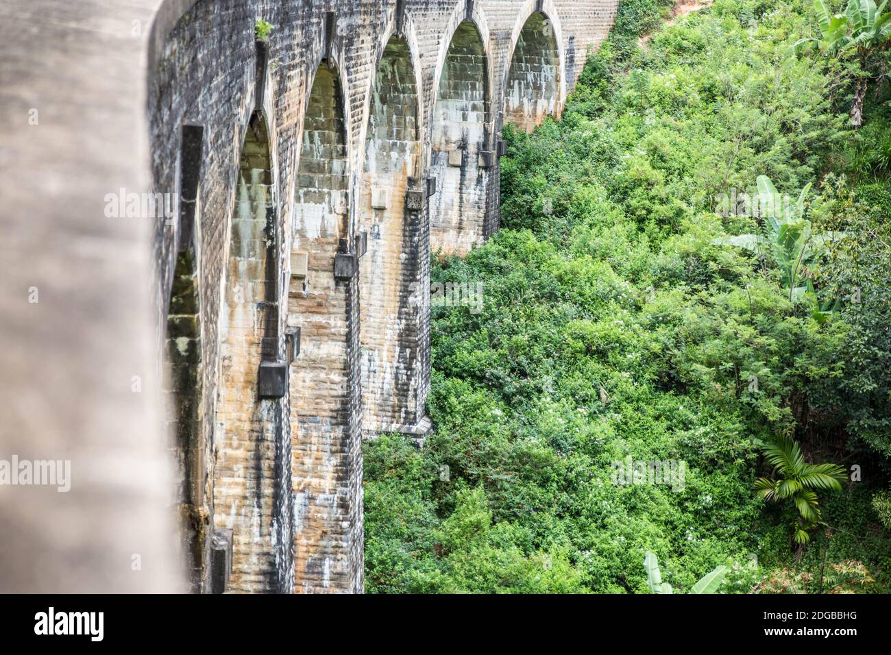 Pont de neuf arches - Sri Lanka Banque D'Images