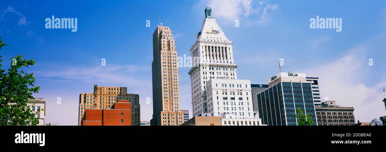 Gratte-ciels dans une ville, Cincinnati, Ohio, États-Unis Banque D'Images