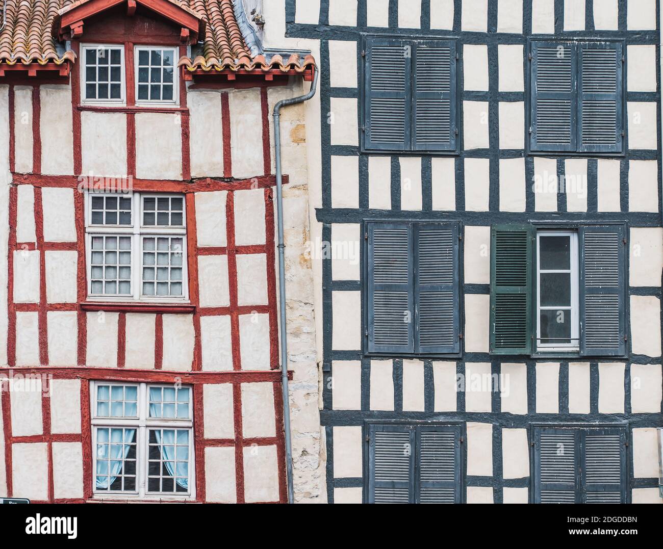 Centre historique et culturel de Bayonne, France Banque D'Images