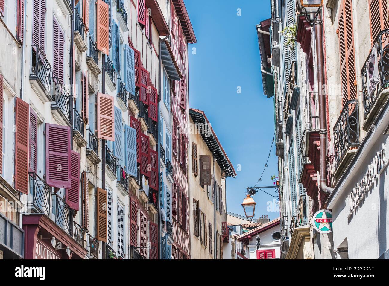 Centre historique et culturel de Bayonne, France Banque D'Images