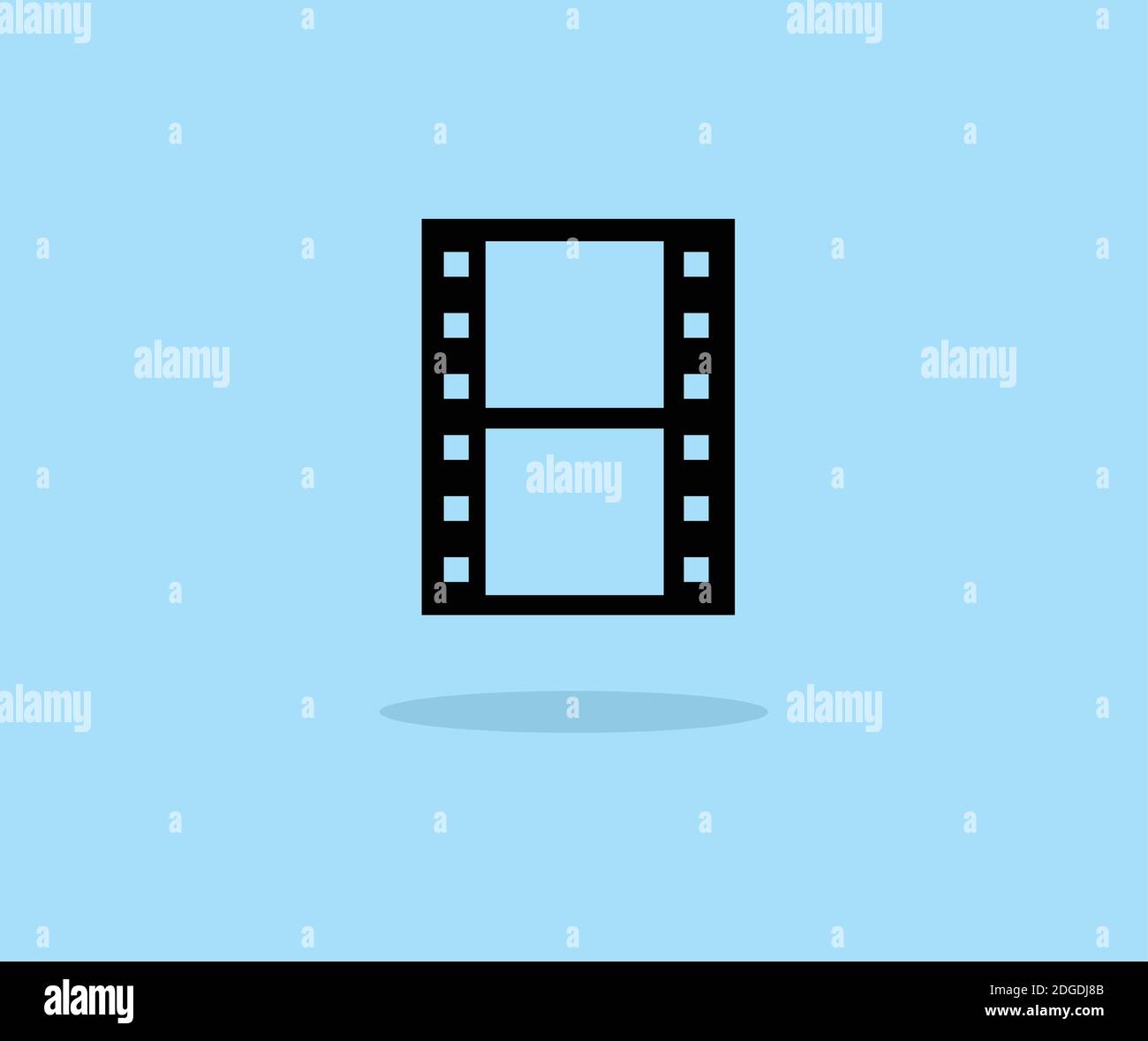 illustration d'icône de film Illustration de Vecteur