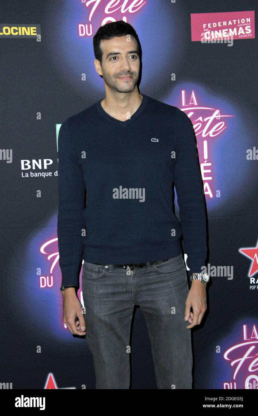 Tarek Boudali pose lors d'un photocall pour le lancement de la 33ème édition de la Fête du Cinéma à la Cité du Cinéma à Saint-Denis, au nord de Paris, France, le 16 juin 2017. La fête du Cinéma, une campagne de promotion cinématographique avec des billets de cinéma à prix réduit, a lieu du 25 au 28 juin 2017. Photo d'Alain Apaydin/ABACAPRESS.COM Banque D'Images