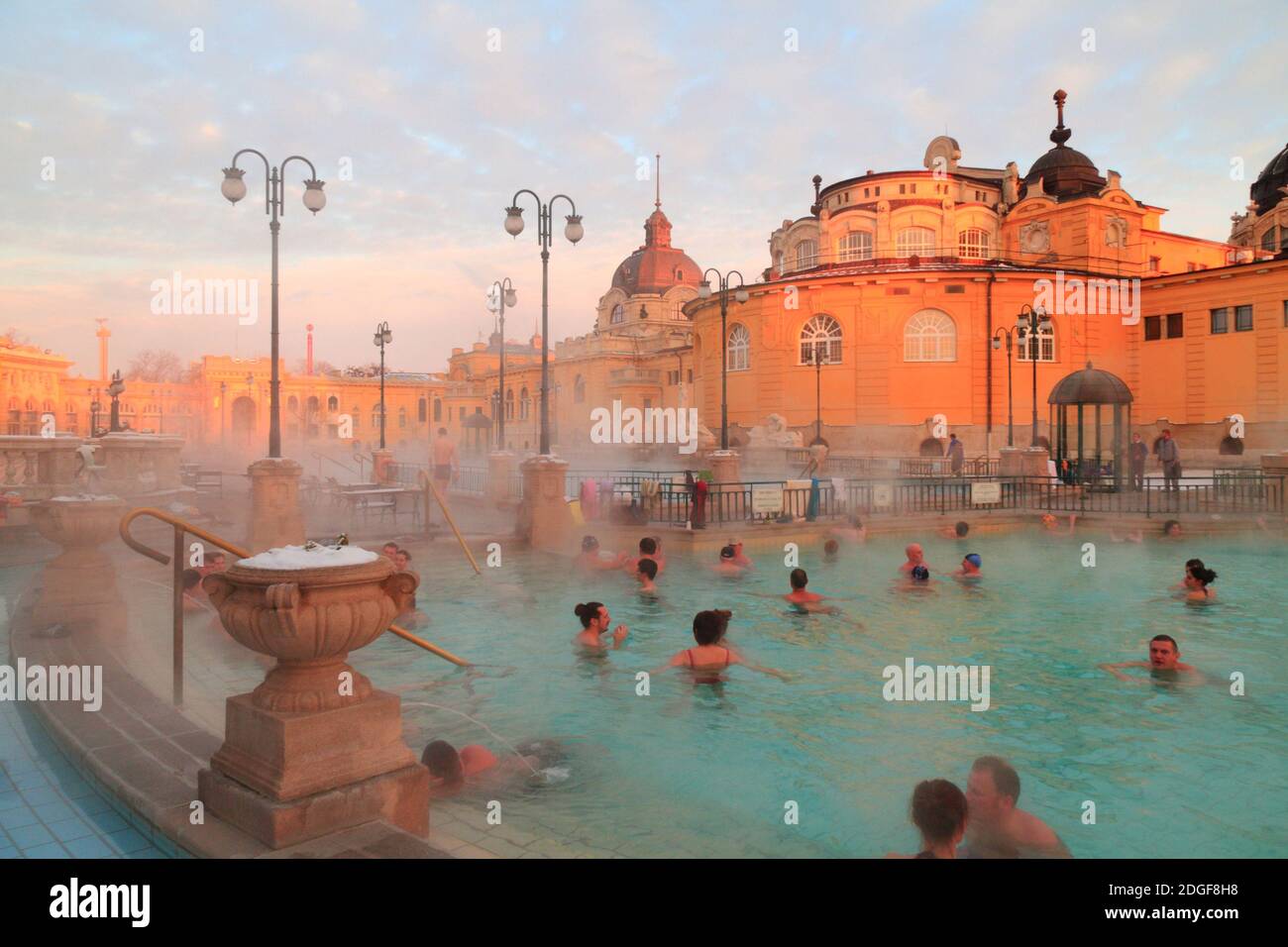 Spa de Budapest Banque D'Images