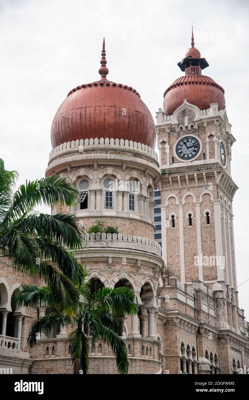 Le bâtiment Sultan Abdul Samad est situé en face de la place Merdeka à Jalan Raja, Kuala Lumpur - Malaisie Banque D'Images
