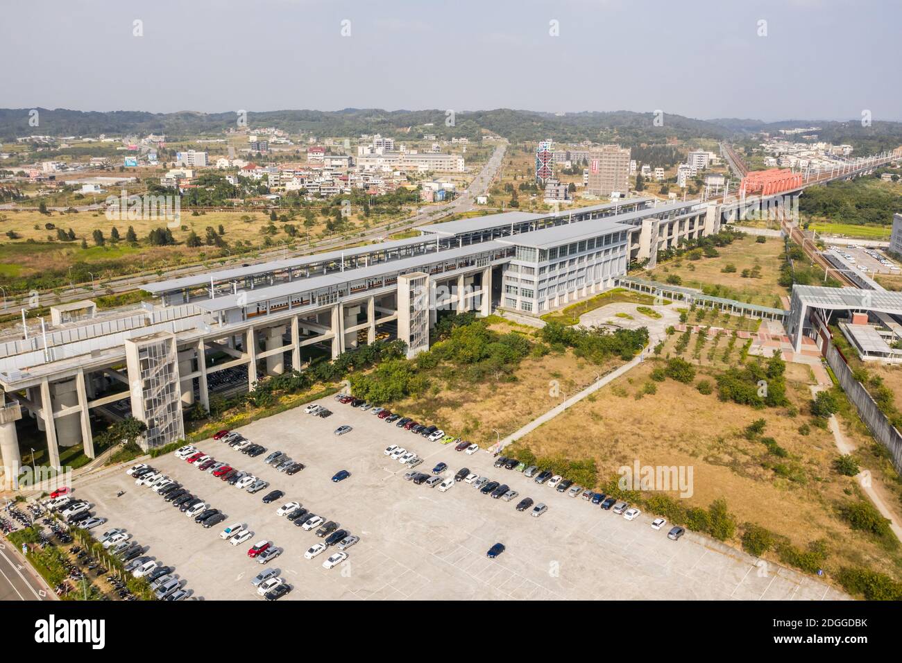 Miaoli County Taiwan High Speed Rail Banque D'Images