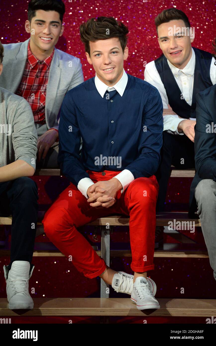 Des modèles de cire de Zayn Malik, Louis Tomlinson et Liam Payne de The  Band One Direction sont dévoilés à Madame Tussauds à Londres Photo Stock -  Alamy
