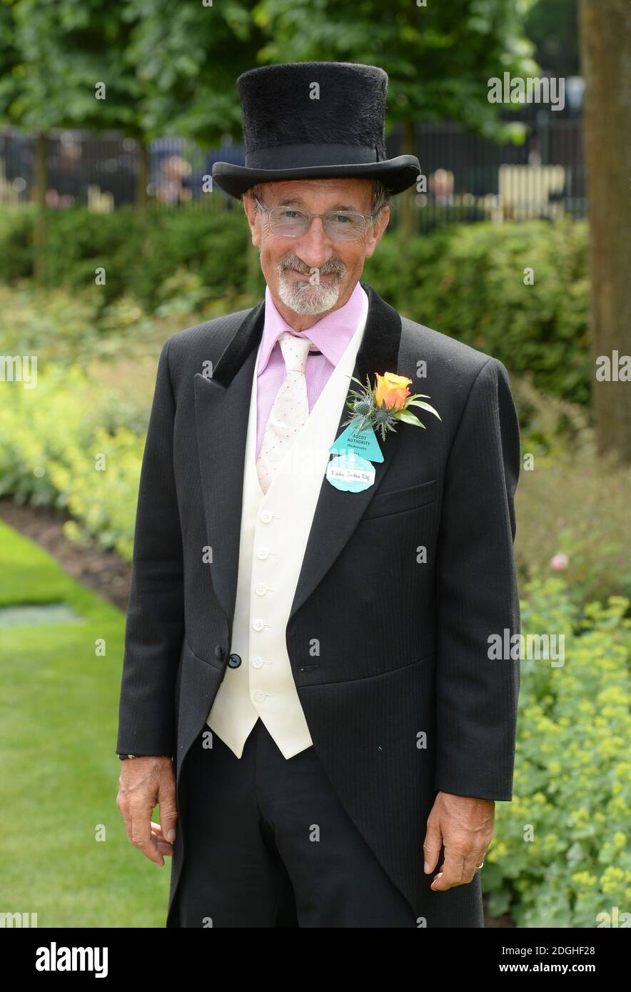 Eddie Jordan au Royal Ascot 2013, Hippodrome d'Ascot, Berkshire. Banque D'Images