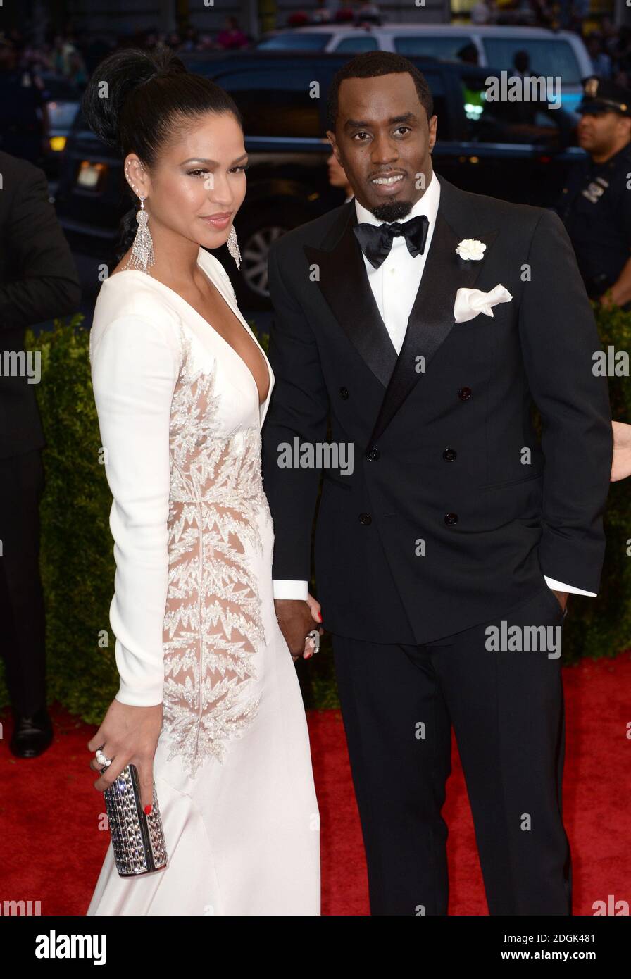 Cassie Ventura et Sean P Diddy Combes participant au Metropolitan Museum of Art met Gala, à New York, États-Unis. (Crédit obligatoire : Doug Peters/EMPICS Entertainment) Banque D'Images