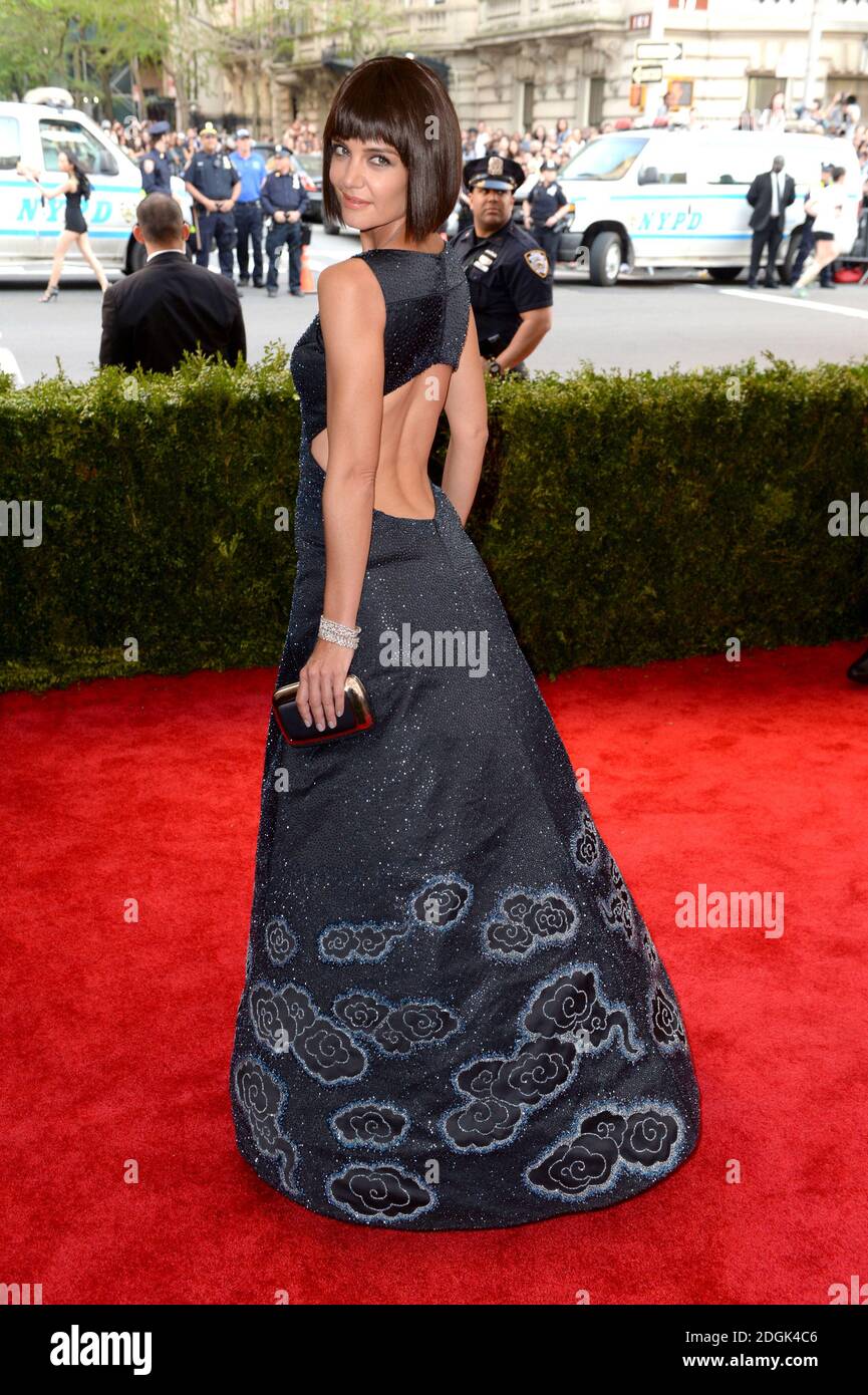 Katie Holmes assistant au Metropolitan Museum of Art met Gala, à New York, États-Unis. (Crédit obligatoire : Doug Peters/EMPICS Entertainment) Banque D'Images