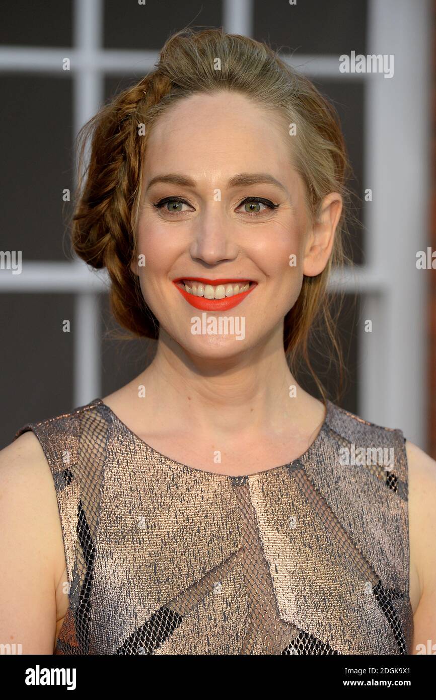Hattie Morahan participant à la première du film britannique de M. Holmes tenue à l'Odeon Cinema Kensington, Londres (crédit obligatoire : DOUG PETERS/ EMPICS Entertainment) Banque D'Images